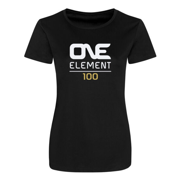 One Element - 100 Club - Ladies Smooth Wicking T-Shirt Thumbnail