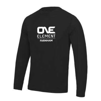 One Element -Farnham - Cool Long Sleeve Wicking T-Shirt Thumbnail